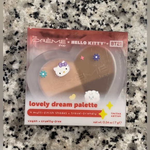 Hello Kitty BT21 Lovely Dream Eyeshadow Palette Limited Edition - Picture 3 of 6